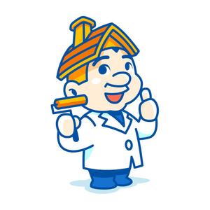 丸山裕之 (_albero_)さんの屋根工事店のキャラクター作成への提案