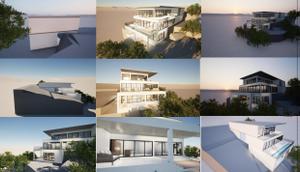 Lilydesign　石井 (supika0123)さんの【住宅兼別荘の概略設計（平面図程度）および建築パースの作成依頼】への提案
