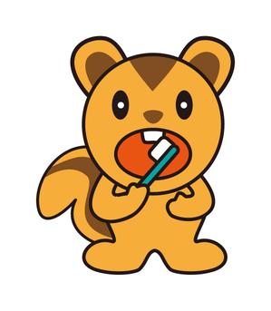 yamaad (yamaguchi_ad)さんのファミリー向け歯科医院のキャラクターデザイン（りすモチーフ）への提案