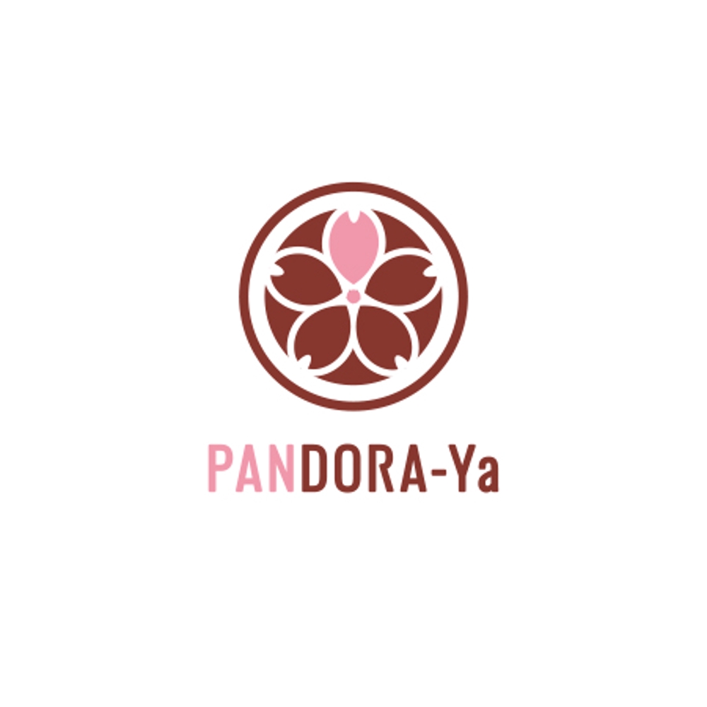 世界を目指す和風パン屋「パンドラ屋」のロゴ制作