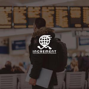 HACHIWARE (HACHIWARE)さんの教育と海外留学のための旅行会社「INCREMENT」のカンパニーロゴの作成への提案