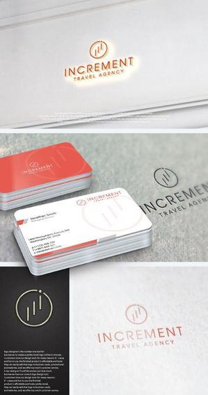 take5-design (take5-design)さんの教育と海外留学のための旅行会社「INCREMENT」のカンパニーロゴの作成への提案