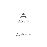スタジオきなこ (kinaco_yama)さんのトレーニングジム/オンラインアカデミー「Accum」のロゴへの提案