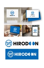 King_J (king_j)さんの家電販売、電気工事業の「ヒロデン」のロゴへの提案