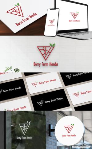 VainStain (VainStain)さんのいちご農家のロゴ作成依頼への提案