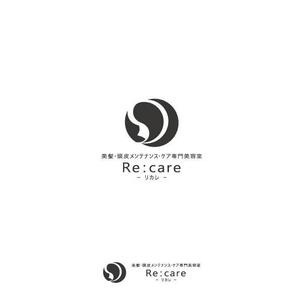 耶耶 (yuki_tk_s)さんの美髪・頭皮メンテナンス・ケア専門美容室　Re:care (リカレ)　のシンボルマーク&ロゴへの提案
