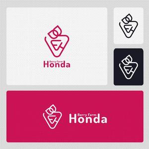 Darkhyde (Darkhyde)さんのいちご農家のロゴ作成依頼への提案