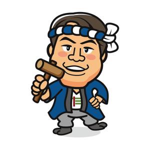 Asaminet (asaminet)さんの工務店、リフォーム会社の似顔絵キャラクター作成への提案