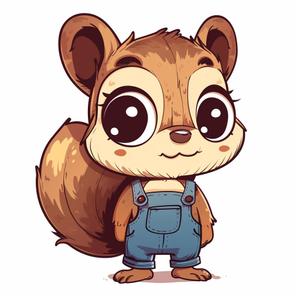 takeshi (takeshi205)さんのファミリー向け歯科医院のキャラクターデザイン（りすモチーフ）への提案