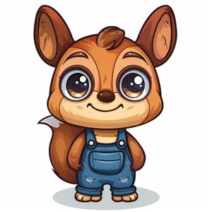 takeshi (takeshi205)さんのファミリー向け歯科医院のキャラクターデザイン（りすモチーフ）への提案