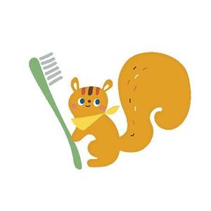 cham (chamda)さんのファミリー向け歯科医院のキャラクターデザイン（りすモチーフ）への提案