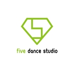 tanaka10 (tanaka10)さんの「five dance studio」のロゴ作成への提案