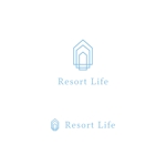 途理tori. (toritoritori3)さんのリゾート物件賃貸不動産会社「Resort Life」のロゴへの提案
