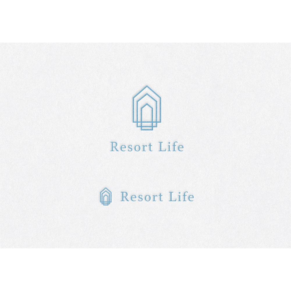 リゾート物件賃貸不動産会社「Resort Life」のロゴ