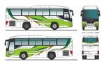 Nanatsu-sora (nanatsu-sora)さんの観光バス「セレガハイデッカーショート」のデザインへの提案