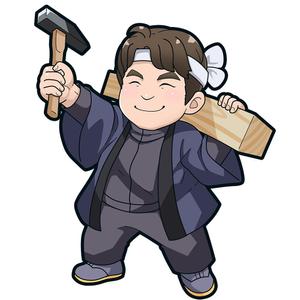 saganishiki (saganishiki1017)さんの工務店、リフォーム会社の似顔絵キャラクター作成への提案