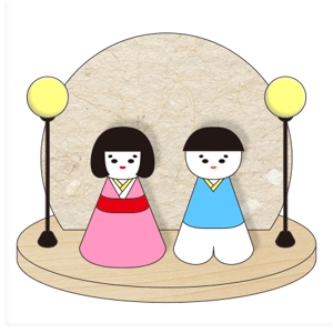 さんの一般社団法人日本人形協会による、大人のひな人形のデザイン依頼ですへの提案