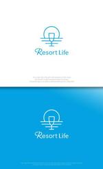 魔法スタジオ (mahou-phot)さんのリゾート物件賃貸不動産会社「Resort Life」のロゴへの提案