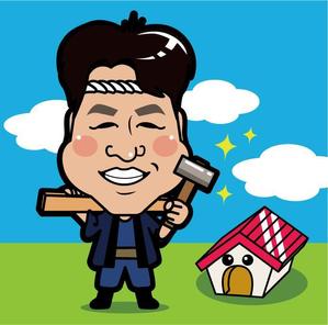 crayon　KIDS (crayonkids)さんの工務店、リフォーム会社の似顔絵キャラクター作成への提案