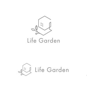 marutsuki (marutsuki)さんの外構造園会社「Life Garden／ライフガーデン(屋号)」のロゴへの提案