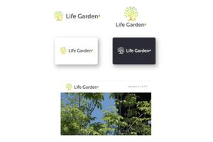 山田デザイン室 (yamadalan)さんの外構造園会社「Life Garden／ライフガーデン(屋号)」のロゴへの提案