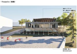 齊藤慎也 (3DarchitectS)さんの【住宅兼別荘の建築パース（４方向）の作成依頼】への提案