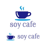 ITANO-SSK (itano-ssk)さんのカフェ(soy cafe)ロゴへの提案
