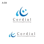 otanda (otanda)さんのIT系・DX系・モノづくり系企業向けの営業パーソン向け研修会社「Cordial」のロゴへの提案