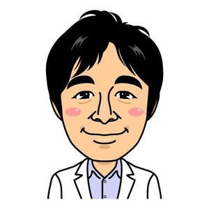 ヤンロン (yanron)さんの内科クリニックのホームページに載せる似顔絵への提案