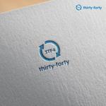 MIND SCAPE DESIGN (t-youha)さんのアパレルテニスブランド　「thirty-forty」 「3TF4」　ロゴへの提案