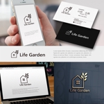 drkigawa (drkigawa)さんの外構造園会社「Life Garden／ライフガーデン(屋号)」のロゴへの提案