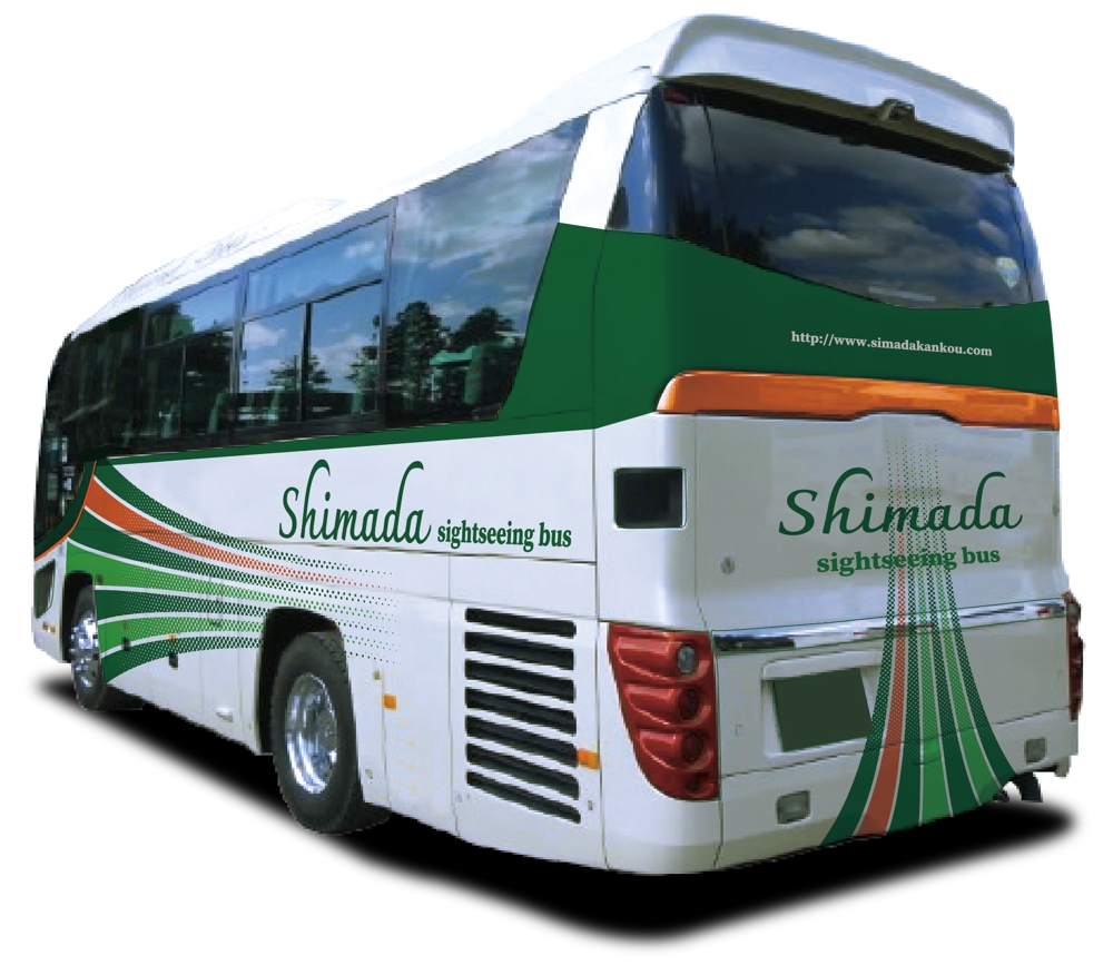 観光バス「セレガハイデッカーショート」のデザイン