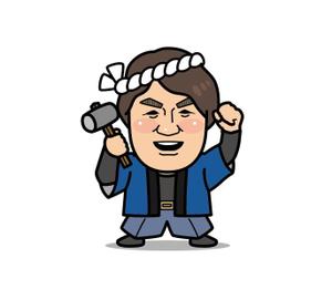 yacchi (cra-cra)さんの工務店、リフォーム会社の似顔絵キャラクター作成への提案