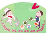 オカモト チアキ (okamoto_chiaki)さんのキッチンカー　幸せブーメランのイメージイラスト募集への提案