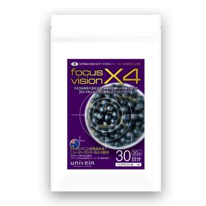 noriben (noriben0147)さんのアイケアサプリ「focus vision X4」のパッケージデザインへの提案