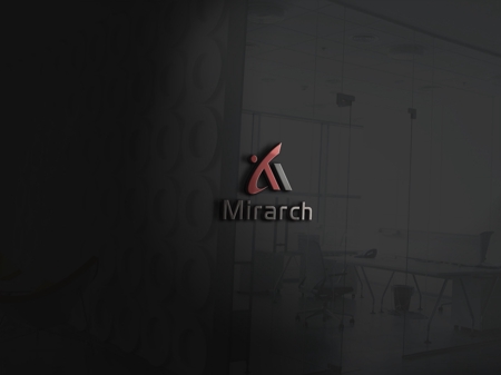 D.R DESIGN (Nakamura__)さんの管工事業　株式会社　Mirarchのロゴへの提案