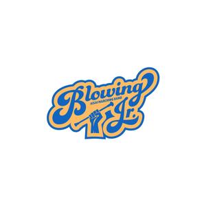 BLUE BARRACUDA (Izkondo)さんの愛西マーチングバンドBLOWING Jr.Ｔシャツのバックデザインへの提案