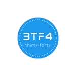 maeshi007 (maeshi007)さんのアパレルテニスブランド　「thirty-forty」 「3TF4」　ロゴへの提案