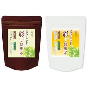 mds303 ()さんの健康茶のパッケージラベルのデザイン依頼ですへの提案