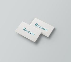 as (asuoasuo)さんの美髪・頭皮メンテナンス・ケア専門美容室　Re:care (リカレ)　のシンボルマーク&ロゴへの提案