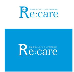 arc design (kanmai)さんの美髪・頭皮メンテナンス・ケア専門美容室　Re:care (リカレ)　のシンボルマーク&ロゴへの提案
