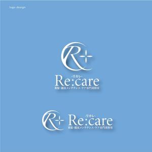 agnes (agnes)さんの美髪・頭皮メンテナンス・ケア専門美容室　Re:care (リカレ)　のシンボルマーク&ロゴへの提案