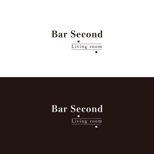 LUCKY2020 (LUCKY2020)さんのBAR（店舗）「Bar Second ≒ Living room」ロゴへの提案