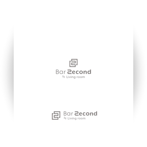 KOHana_DESIGN (diesel27)さんのBAR（店舗）「Bar Second ≒ Living room」ロゴへの提案
