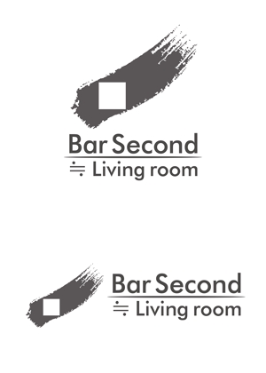 TEX597 (TEXTURE)さんのBAR（店舗）「Bar Second ≒ Living room」ロゴへの提案