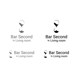 BUTTER GRAPHICS (tsukasa110)さんのBAR（店舗）「Bar Second ≒ Living room」ロゴへの提案