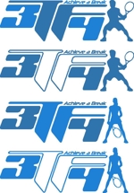 後藤 和也 (gowell)さんのアパレルテニスブランド　「thirty-forty」 「3TF4」　ロゴへの提案