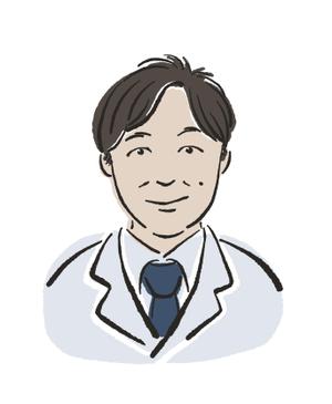 etc. client works (aoya-ante)さんの内科クリニックのホームページに載せる似顔絵への提案