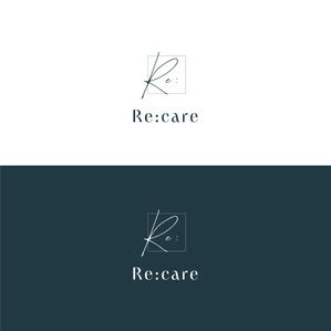 scrug design (scrug)さんの美髪・頭皮メンテナンス・ケア専門美容室　Re:care (リカレ)　のシンボルマーク&ロゴへの提案