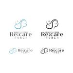 BUTTER GRAPHICS (tsukasa110)さんの美髪・頭皮メンテナンス・ケア専門美容室　Re:care (リカレ)　のシンボルマーク&ロゴへの提案